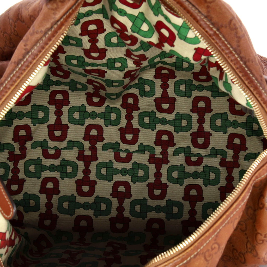 Joy Boston Bag Guccissima Leather Medium