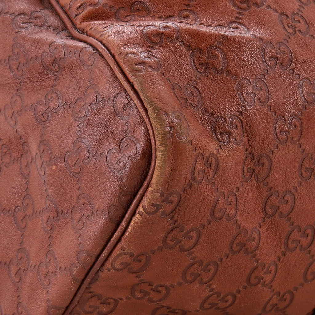 Joy Boston Bag Guccissima Leather Medium