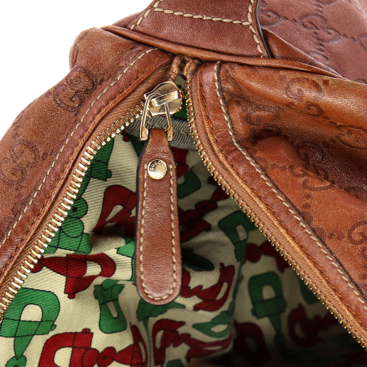 Joy Boston Bag Guccissima Leather Medium