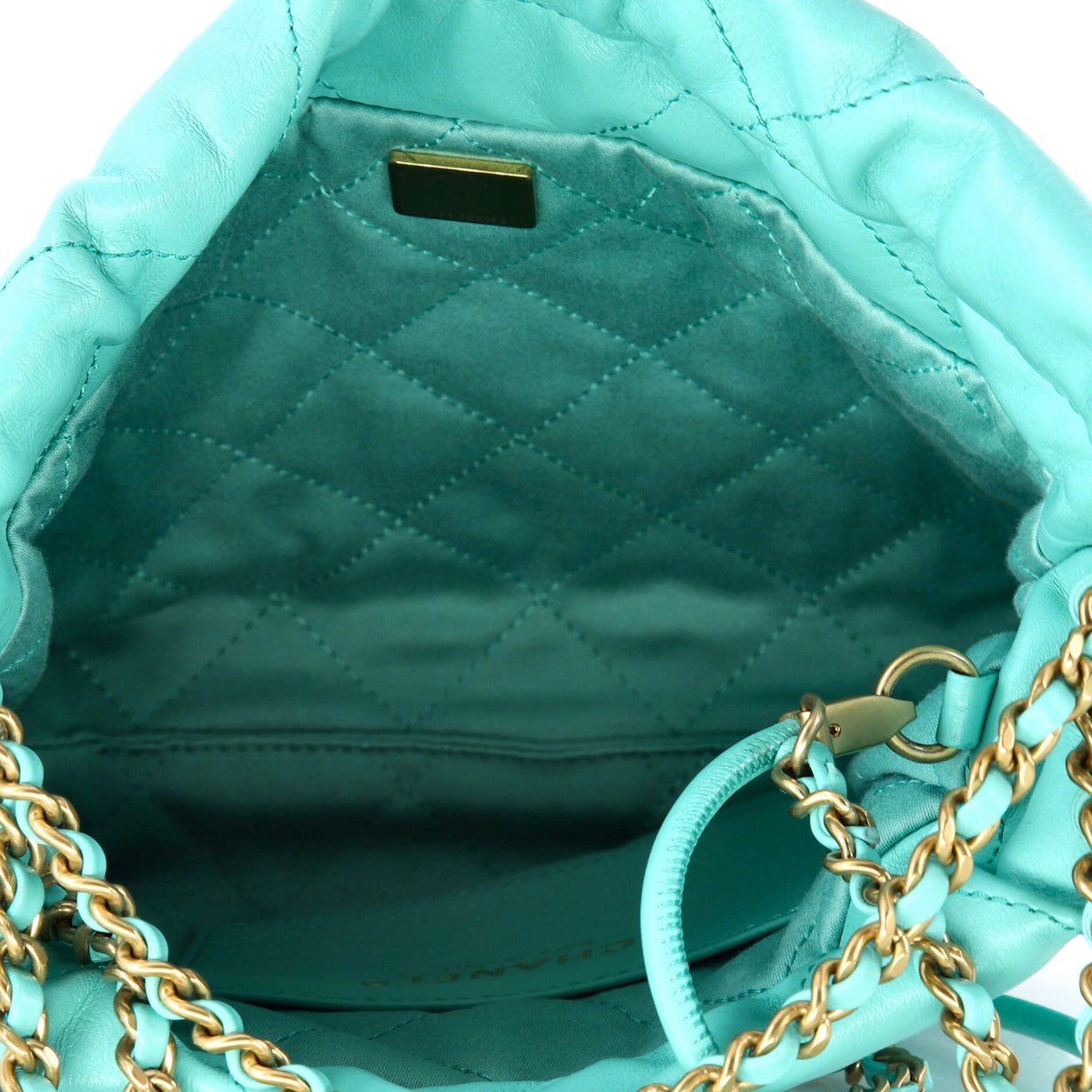 22 Chain Hobo Quilted Calfskin Mini