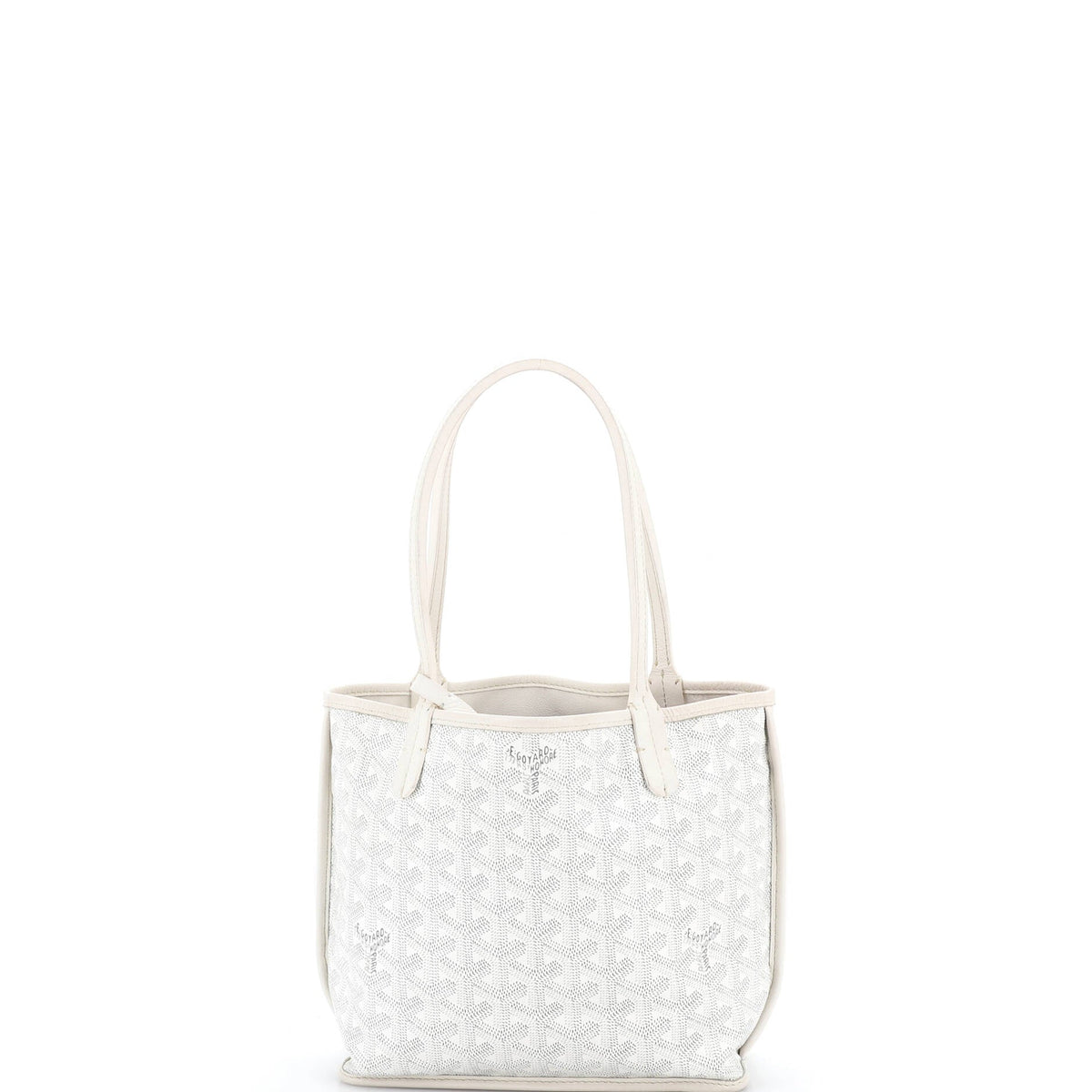 Anjou Reversible Tote Coated Canvas Mini