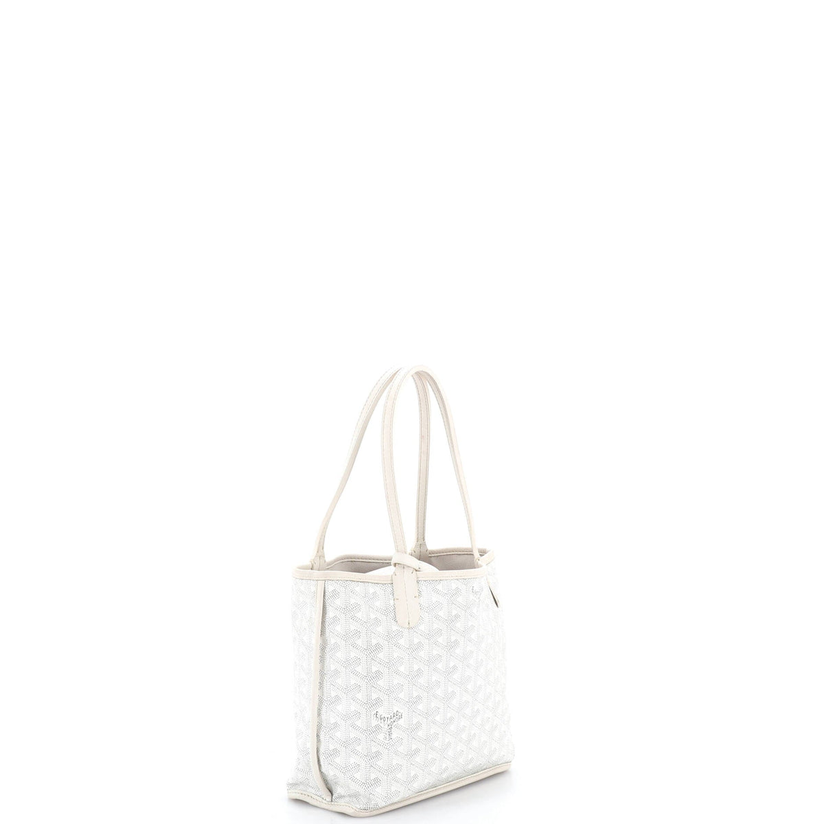 Anjou Reversible Tote Coated Canvas Mini