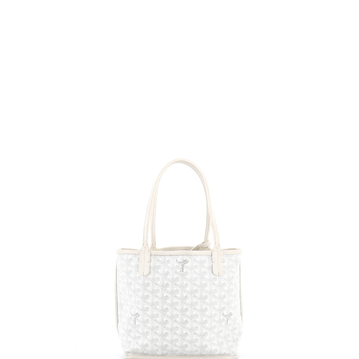 Anjou Reversible Tote Coated Canvas Mini