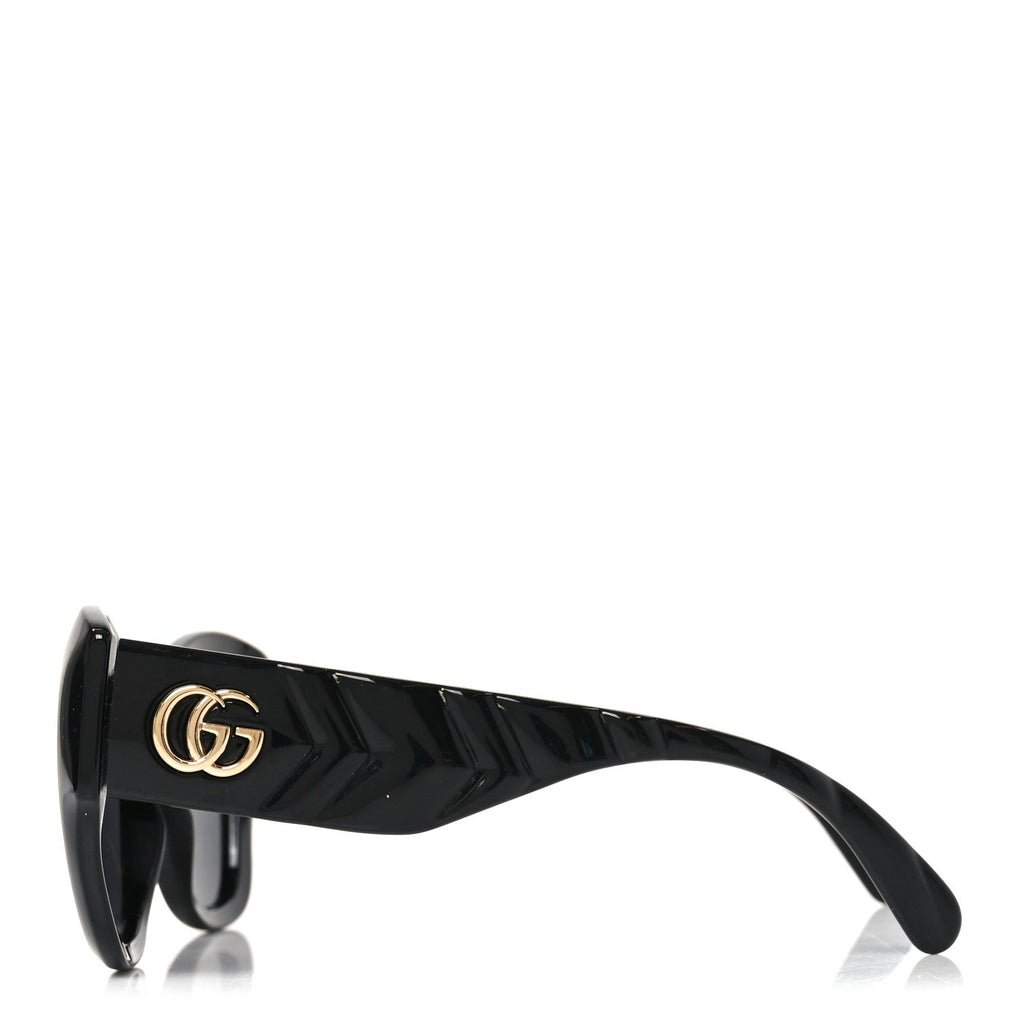 Acetate GG Butterfly Sunglasses GG0808S Black