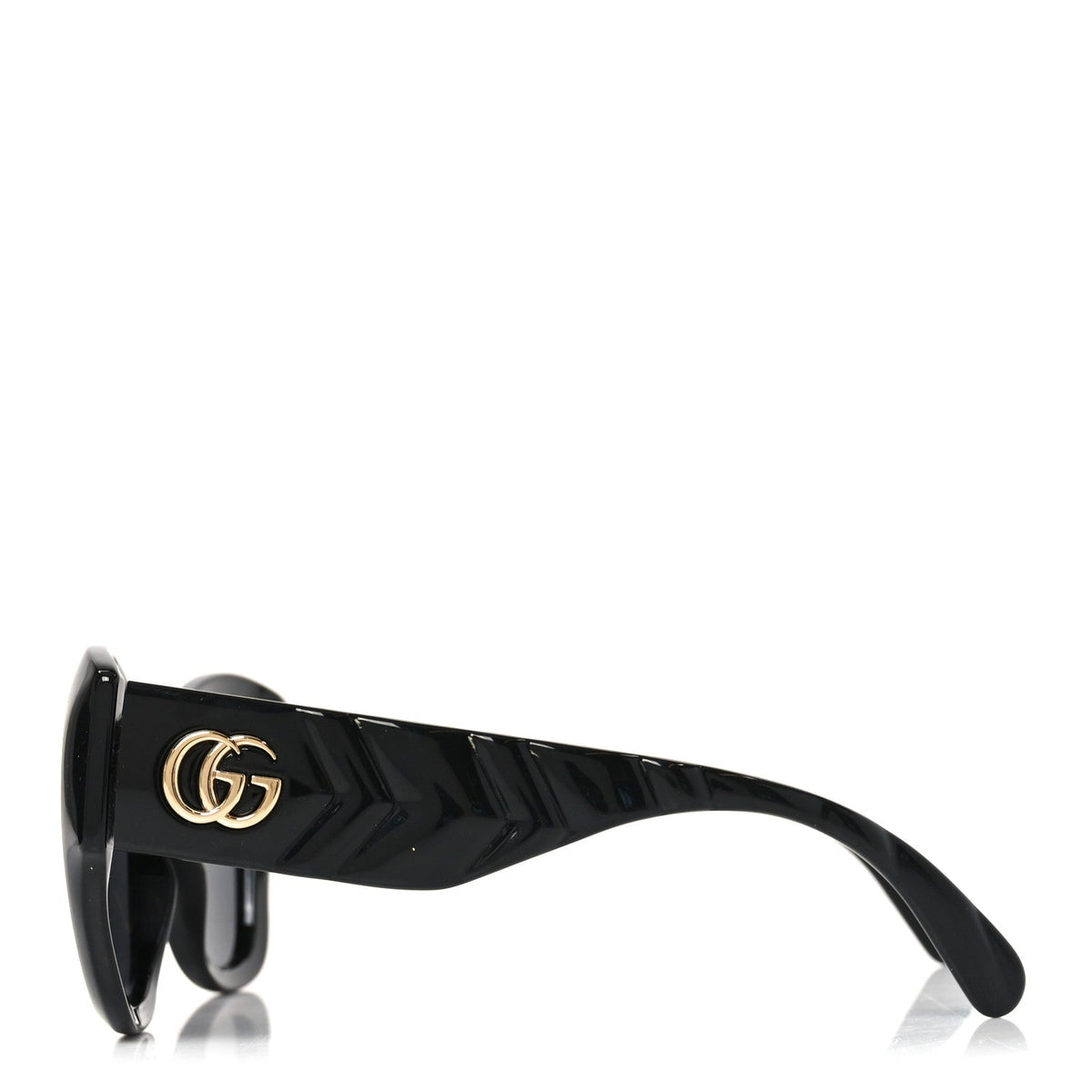 Acetate GG Butterfly Sunglasses GG0808S Black