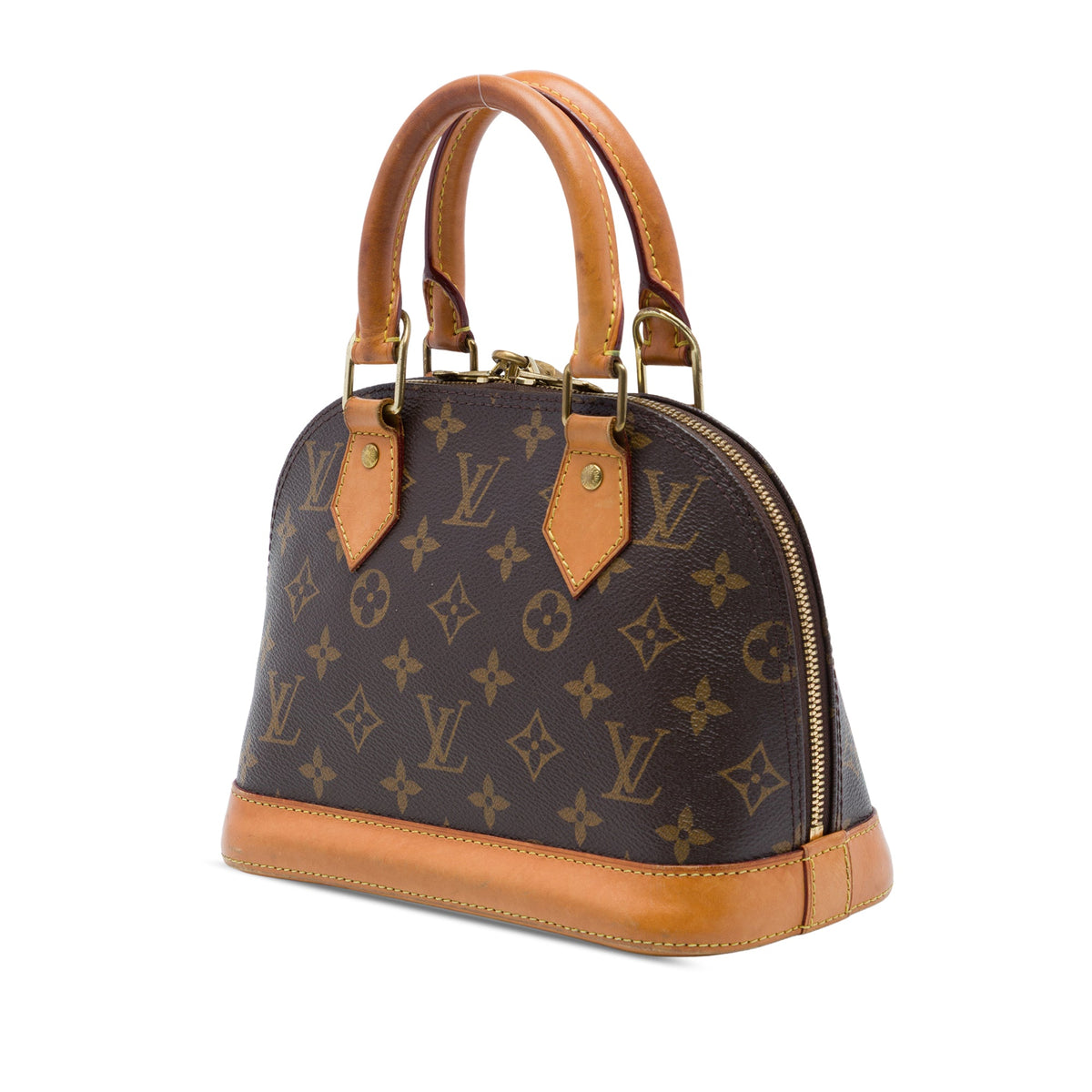 Alma Handbag Monogram Canvas BB