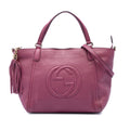 Soho Convertible Top Handle Bag Leather Small