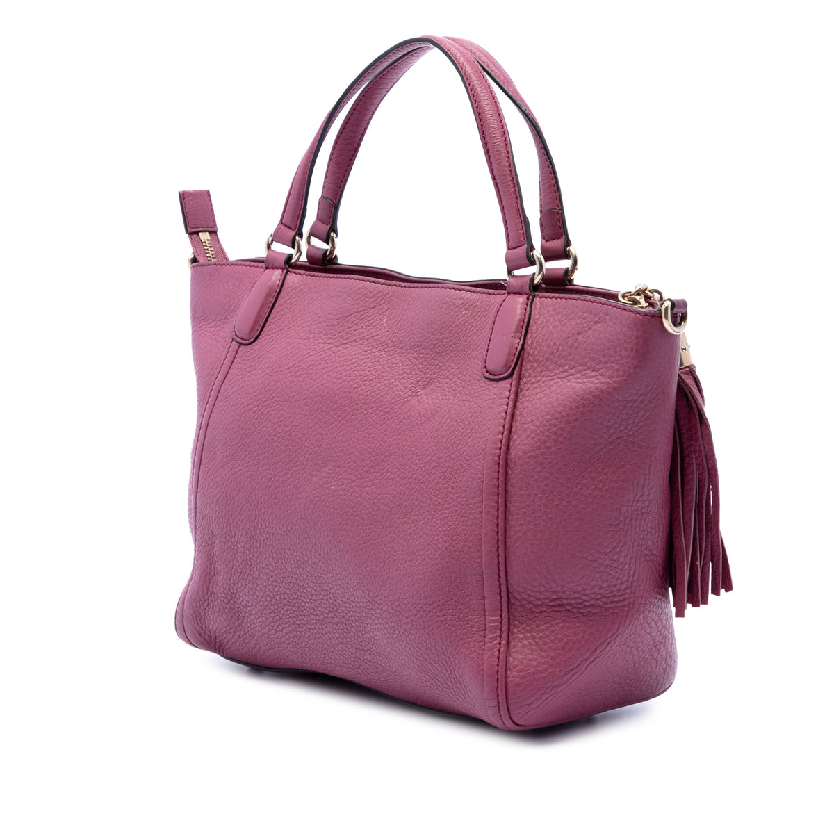 Soho Convertible Top Handle Bag Leather Small