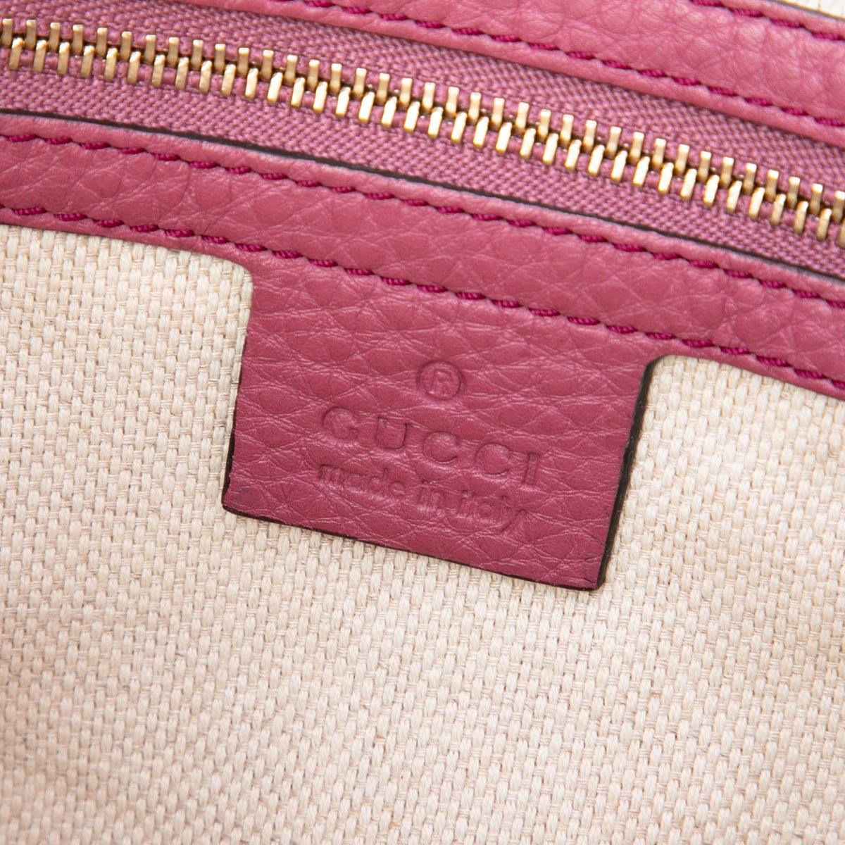 Soho Convertible Top Handle Bag Leather Small