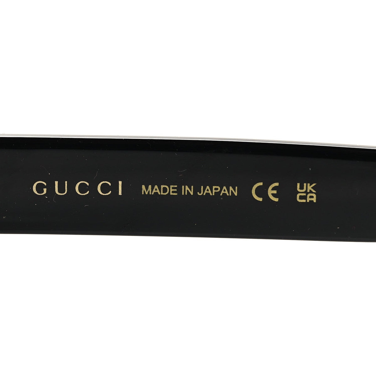 Acetate Round Sunglasses GG0035S Black