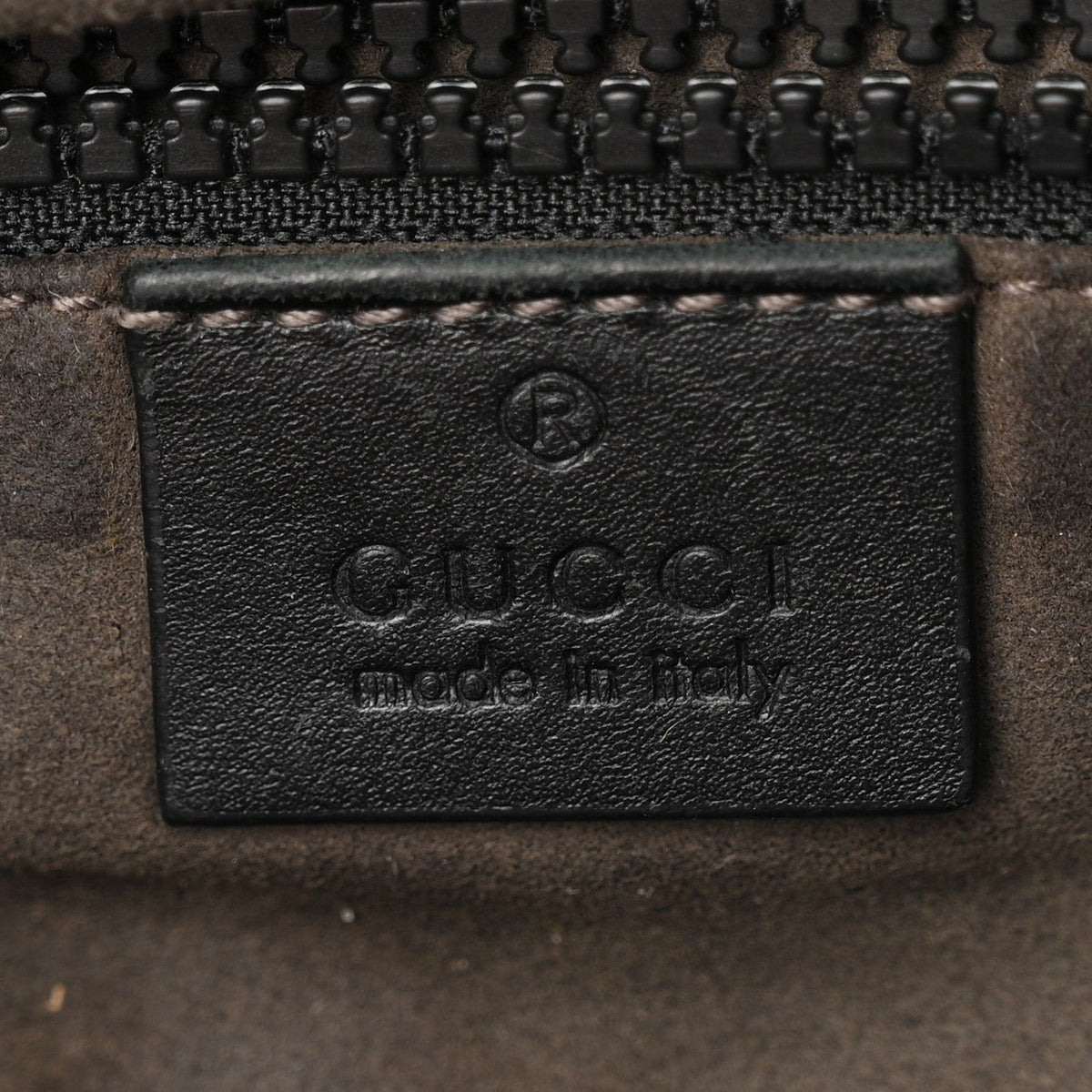 GG Supreme Monogram Belt Bag Black