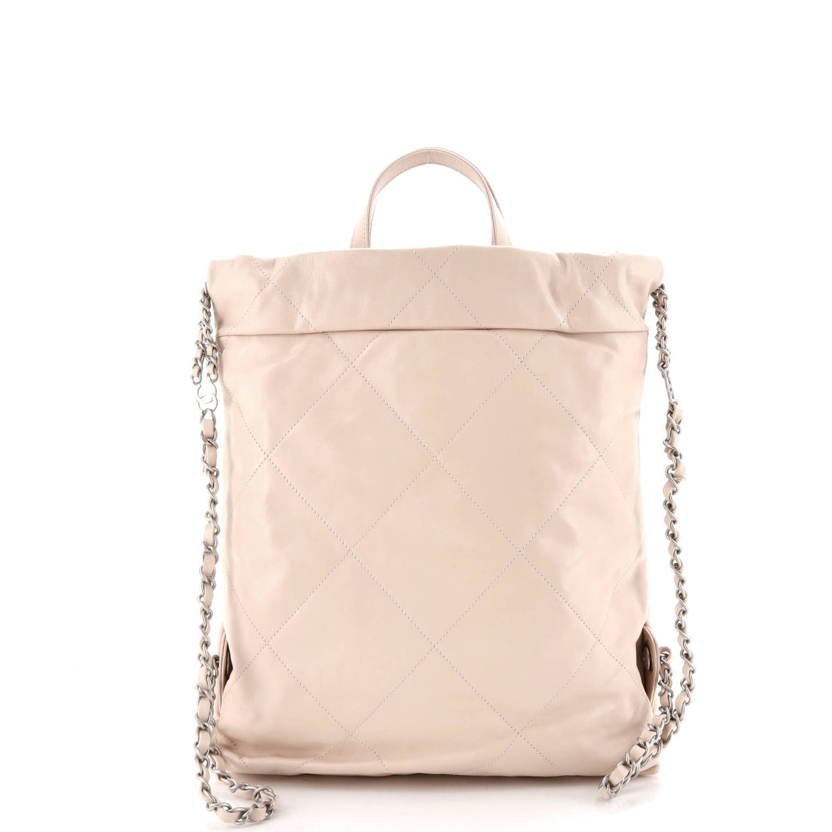 22 Chain Backpack Quilted Calfskin Medium