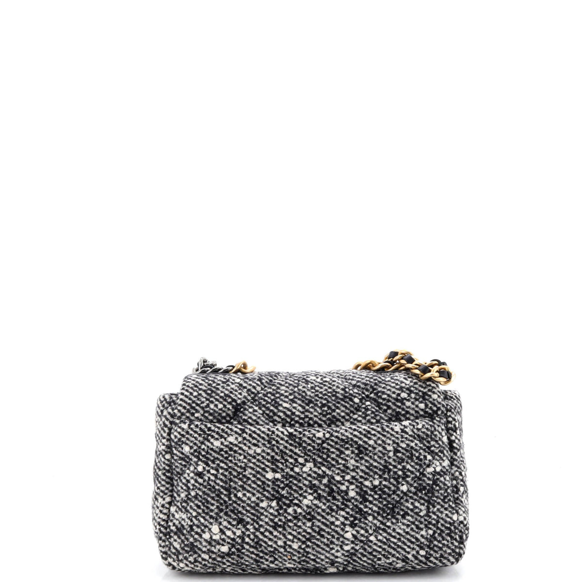 19 Flap Bag Quilted Wool Medium