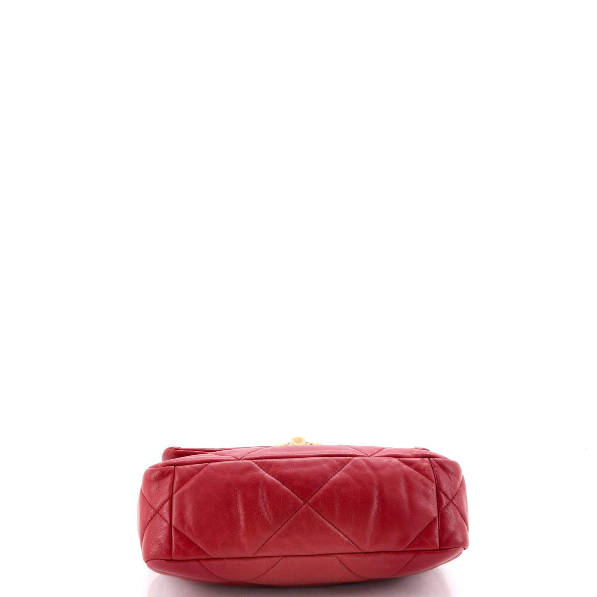 19 Flap Bag Quilted Leather Medium