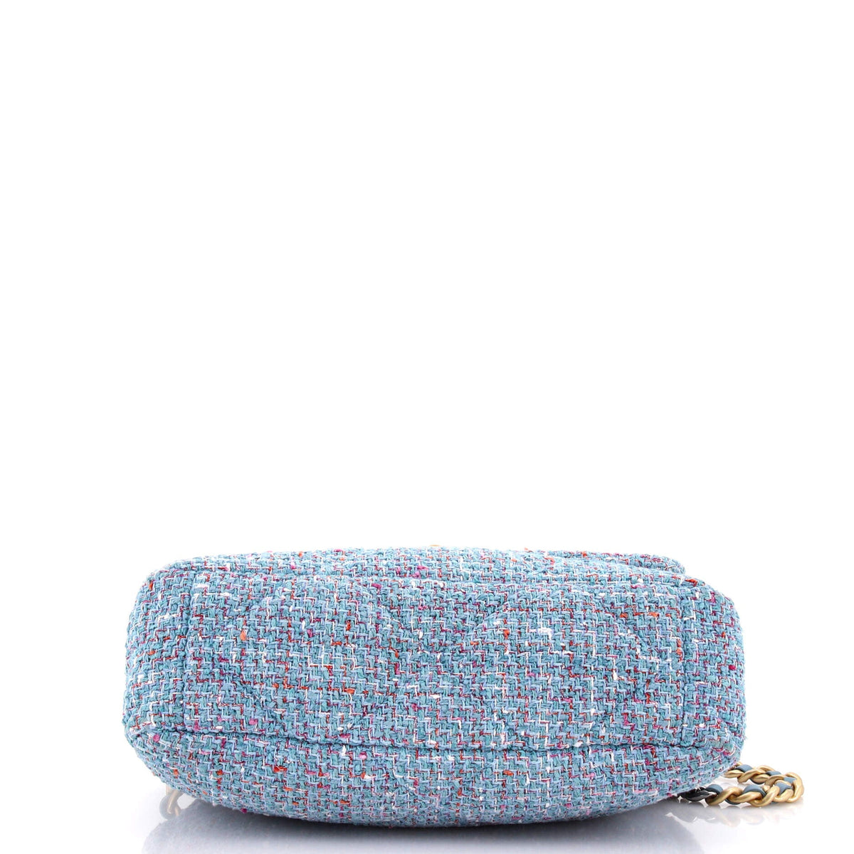 19 Flap Bag Quilted Tweed Medium
