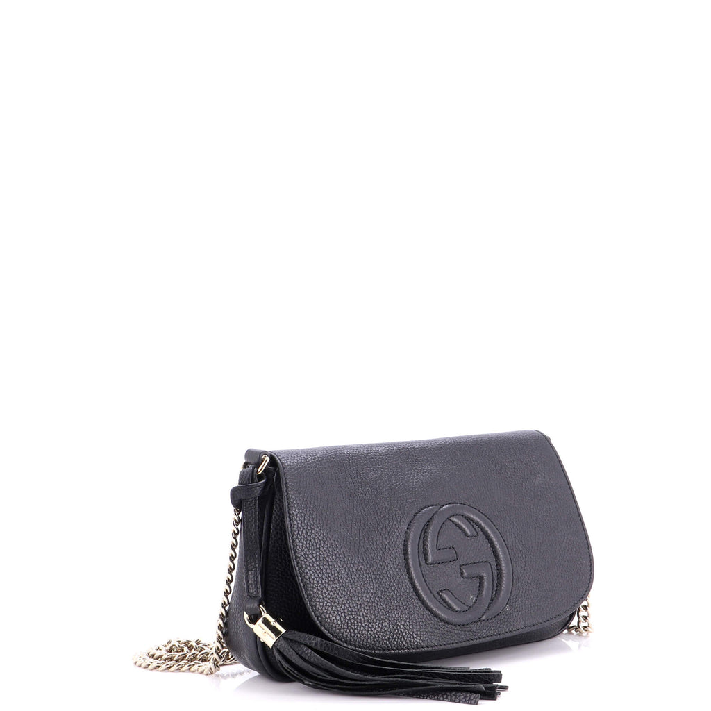 Soho Chain Crossbody Bag Leather Medium
