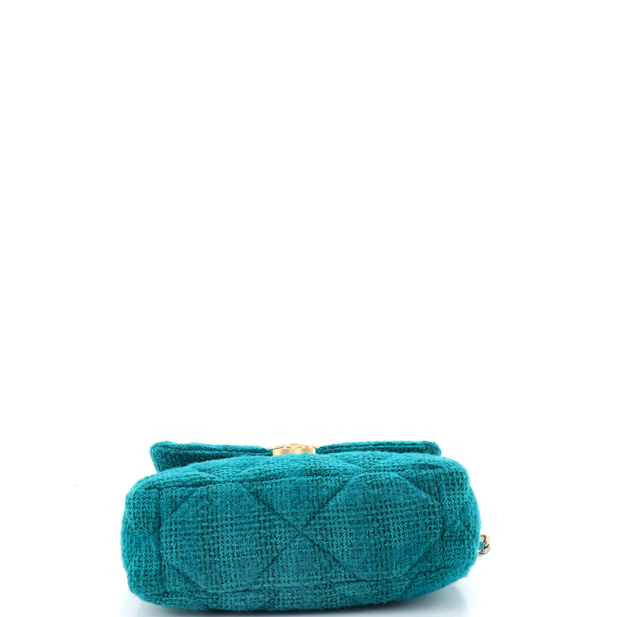 19 Flap Bag Quilted Tweed Medium