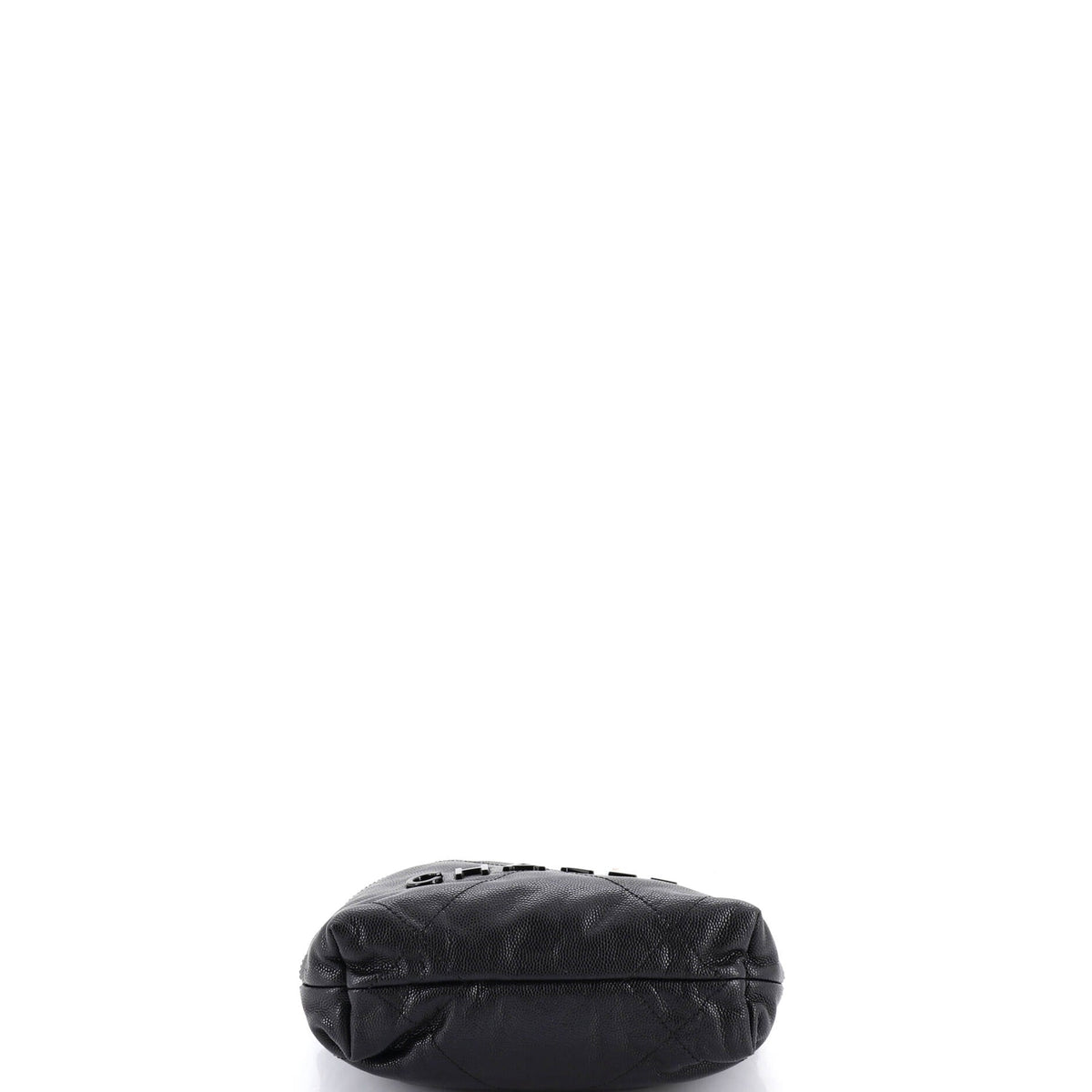 22 Chain Hobo Quilted Caviar Mini