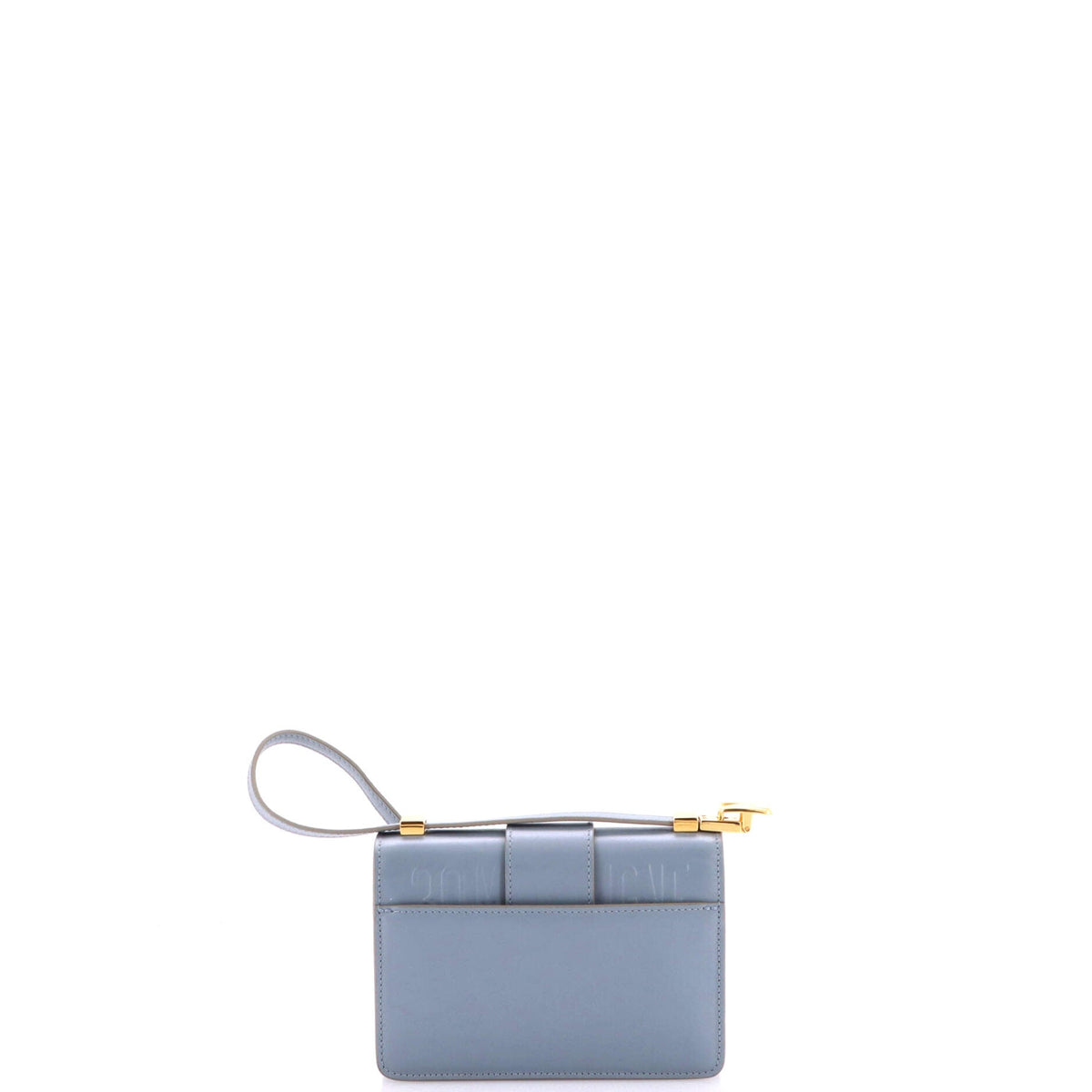 30 Montaigne Flap Bag Leather Micro