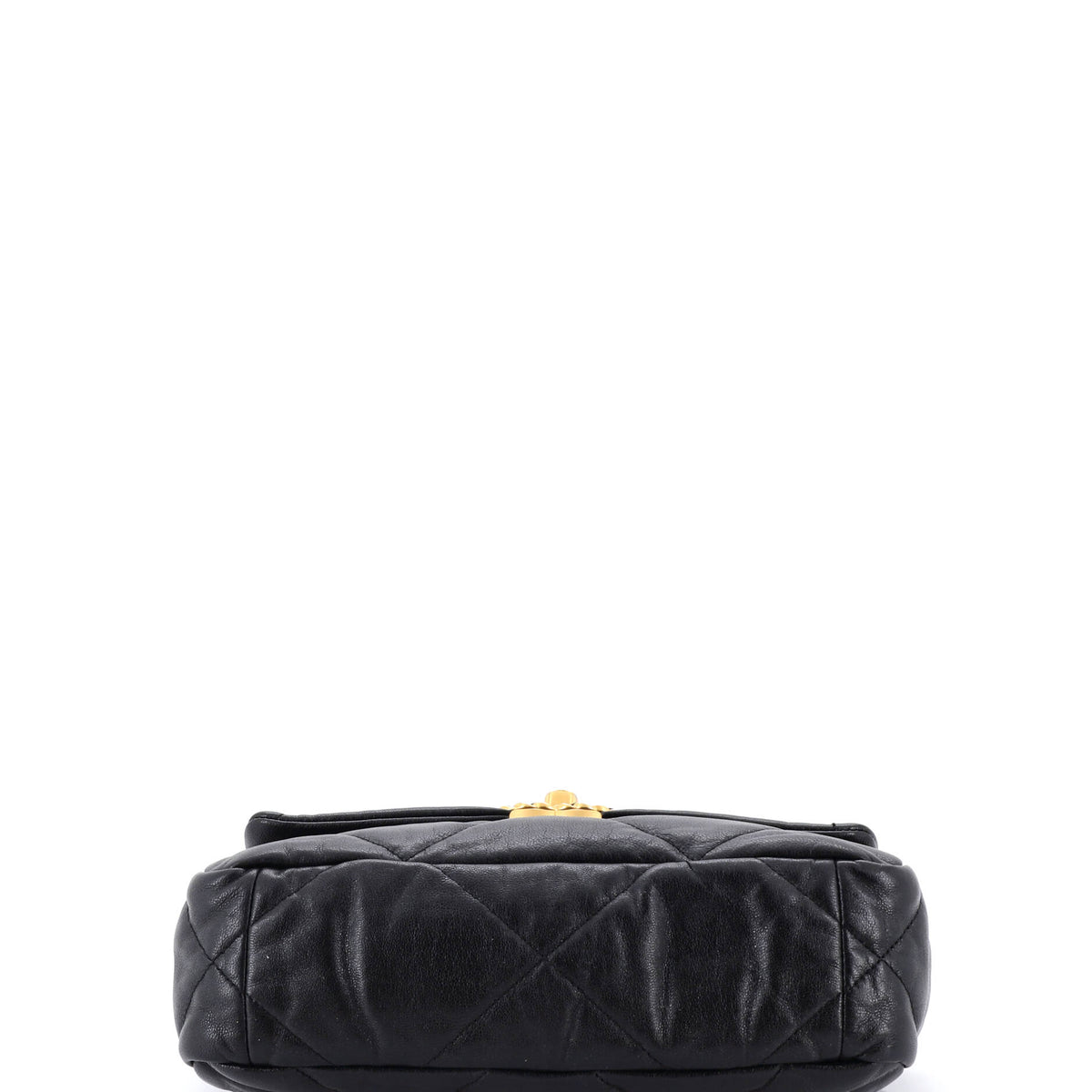 19 Flap Bag Quilted Leather Medium