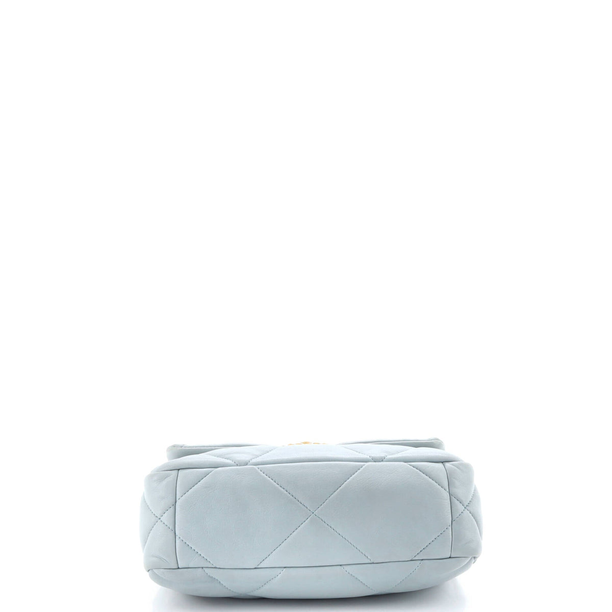 19 Flap Bag Quilted Leather Medium