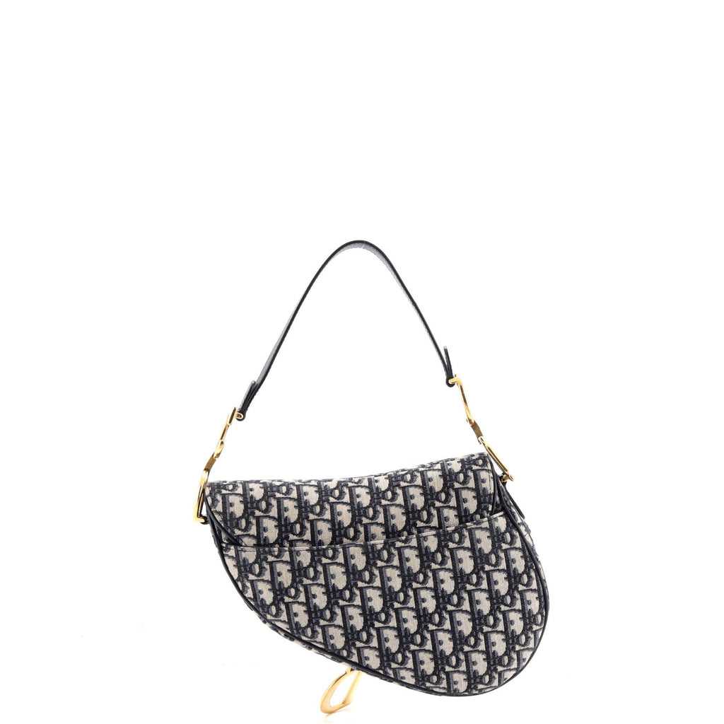Saddle Handbag Oblique Canvas Medium