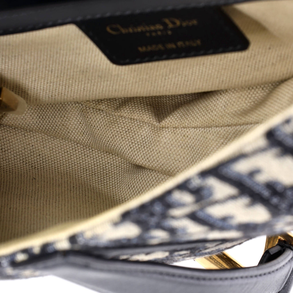 Saddle Handbag Oblique Canvas Medium