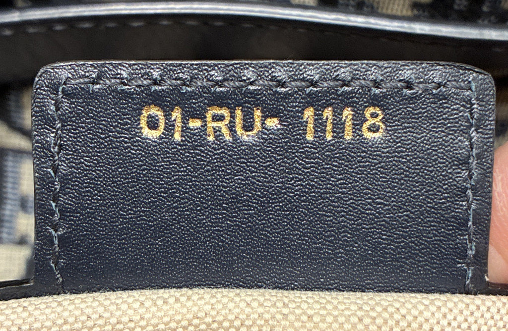 Saddle Handbag Oblique Canvas Medium