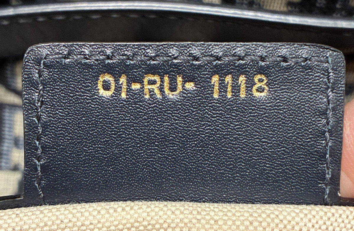 Saddle Handbag Oblique Canvas Medium