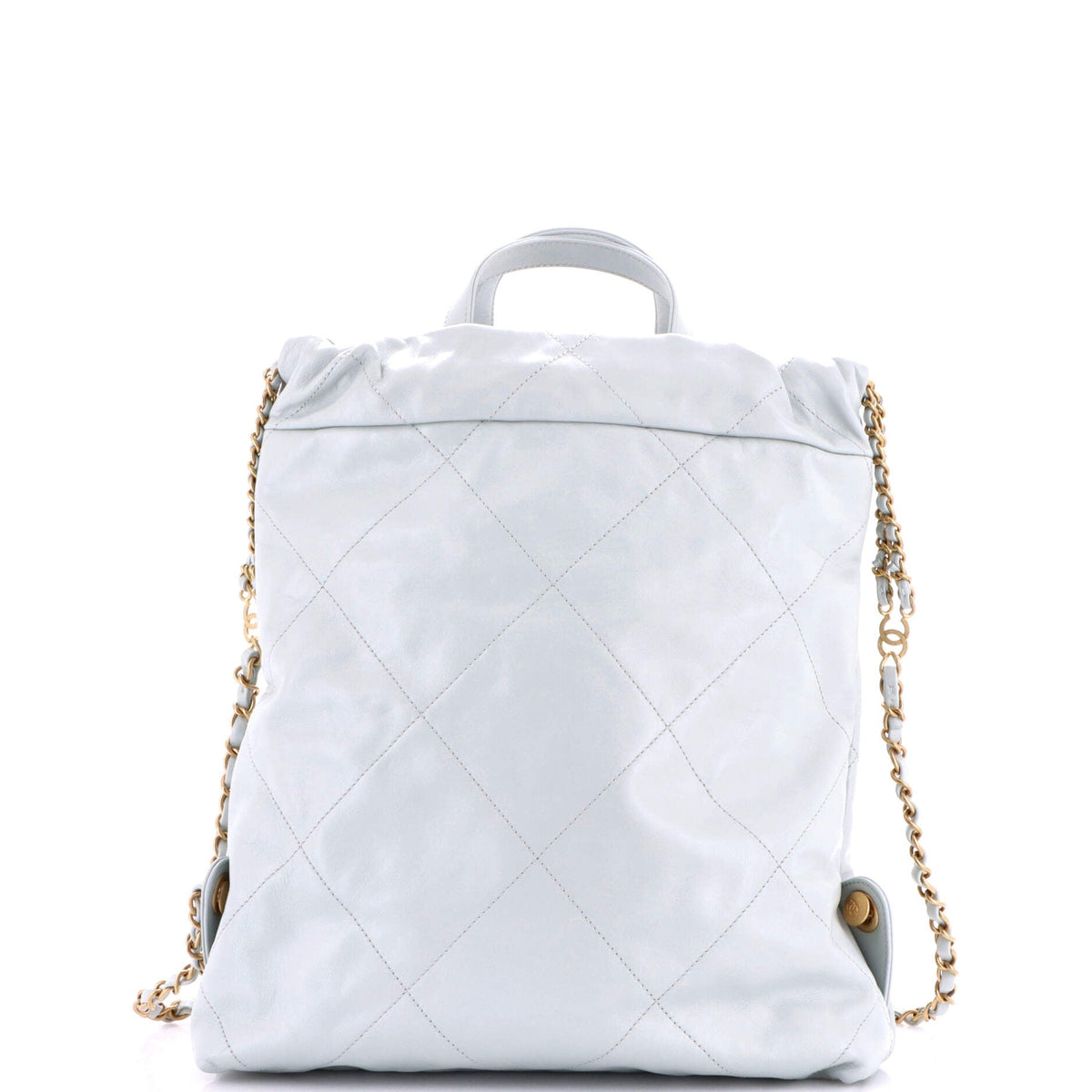 22 Chain Backpack Quilted Calfskin Medium