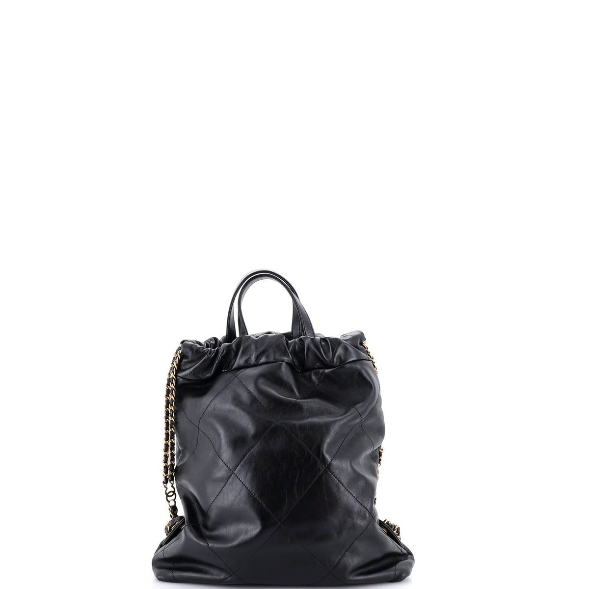 22 Chain Backpack Quilted Calfskin Medium