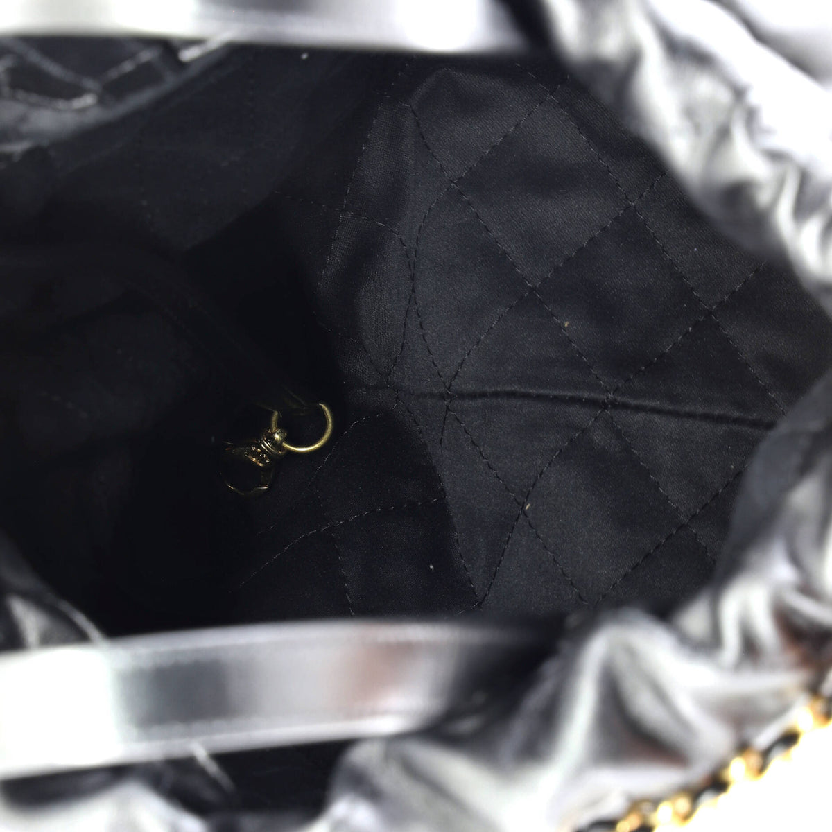 22 Chain Backpack Quilted Calfskin Medium