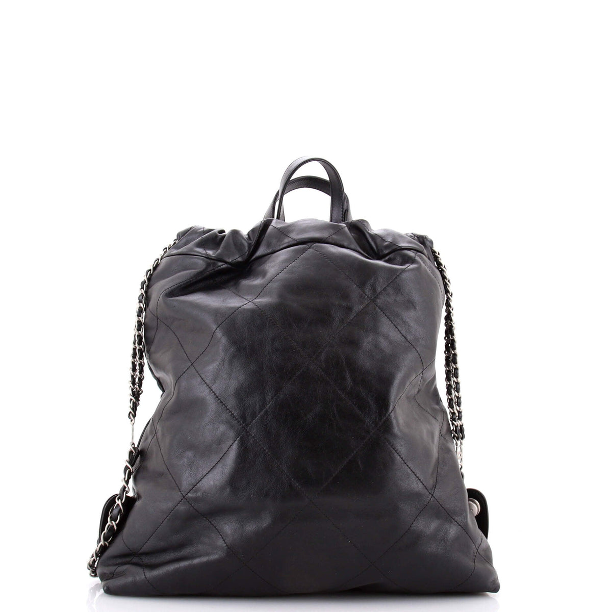 22 Chain Backpack Quilted Calfskin Large