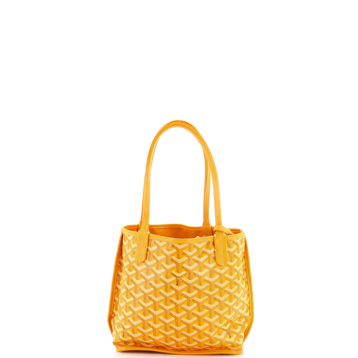 Anjou Reversible Tote Coated Canvas Mini