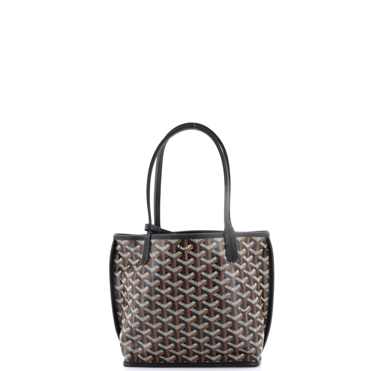 Anjou Reversible Tote Coated Canvas Mini