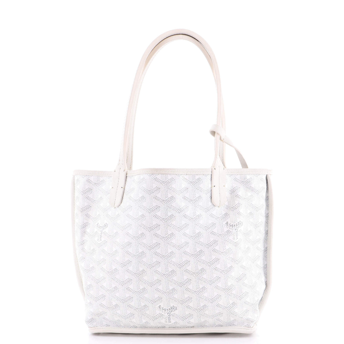 Anjou Reversible Tote Coated Canvas Mini