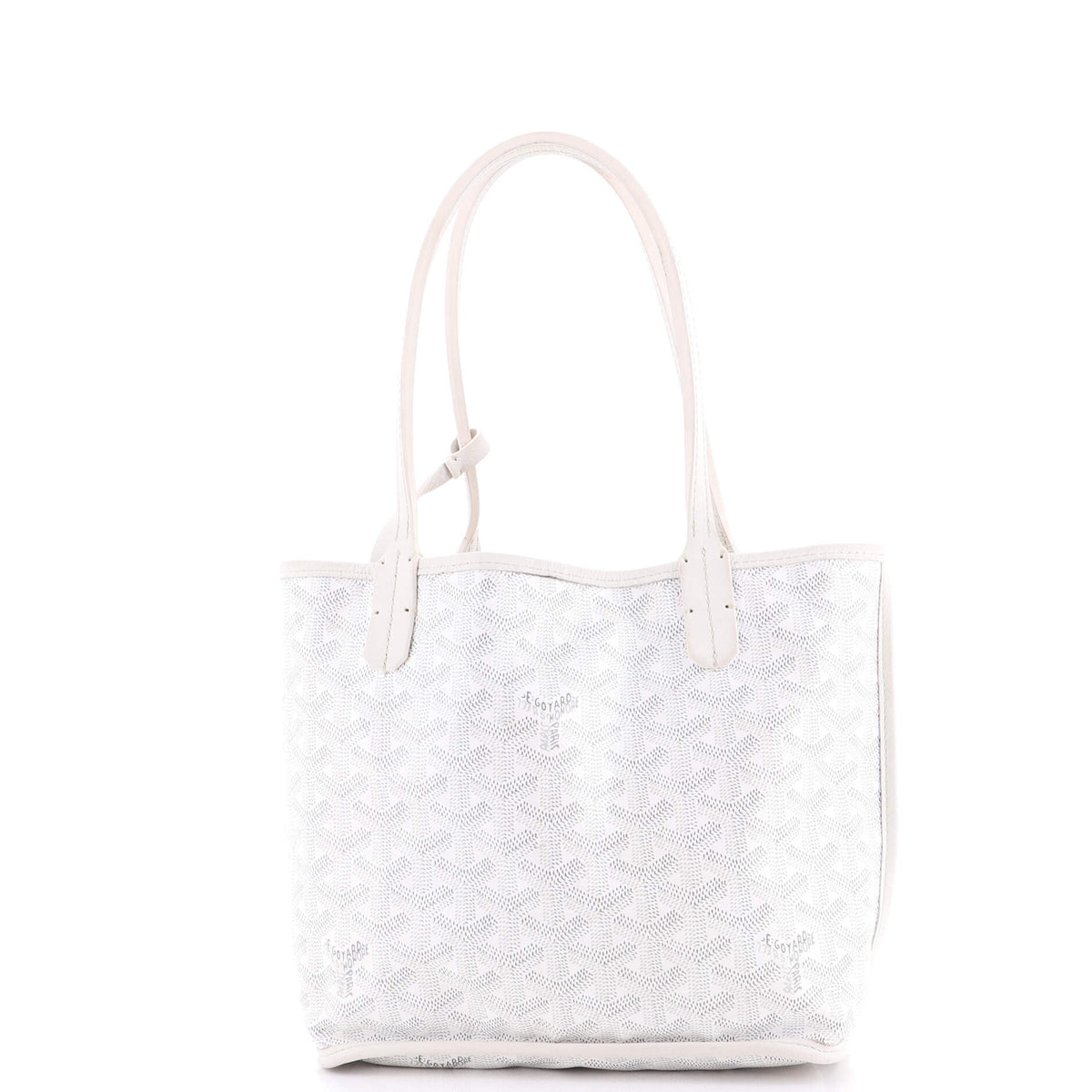 Anjou Reversible Tote Coated Canvas Mini