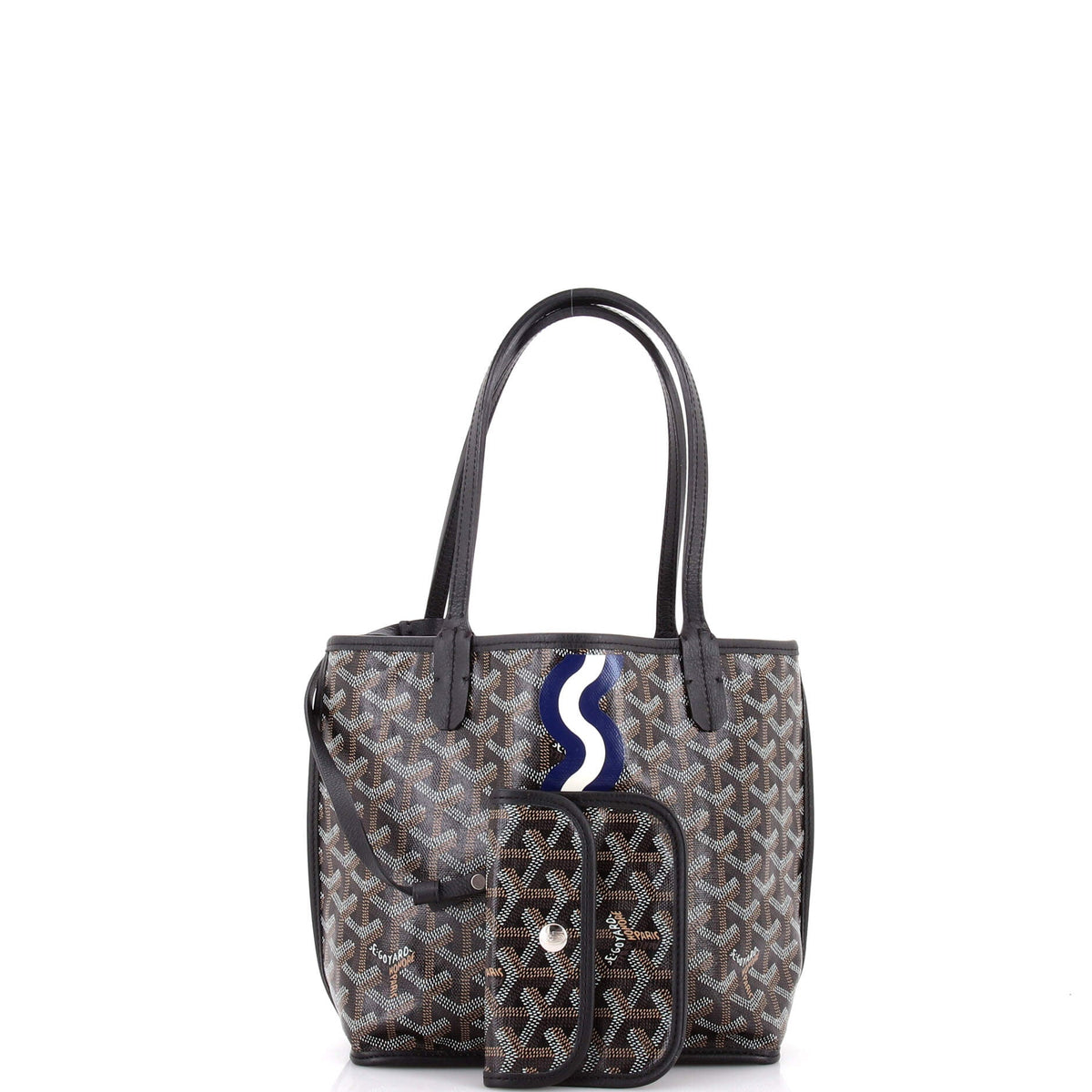 Anjou Reversible Tote Printed Coated Canvas Mini