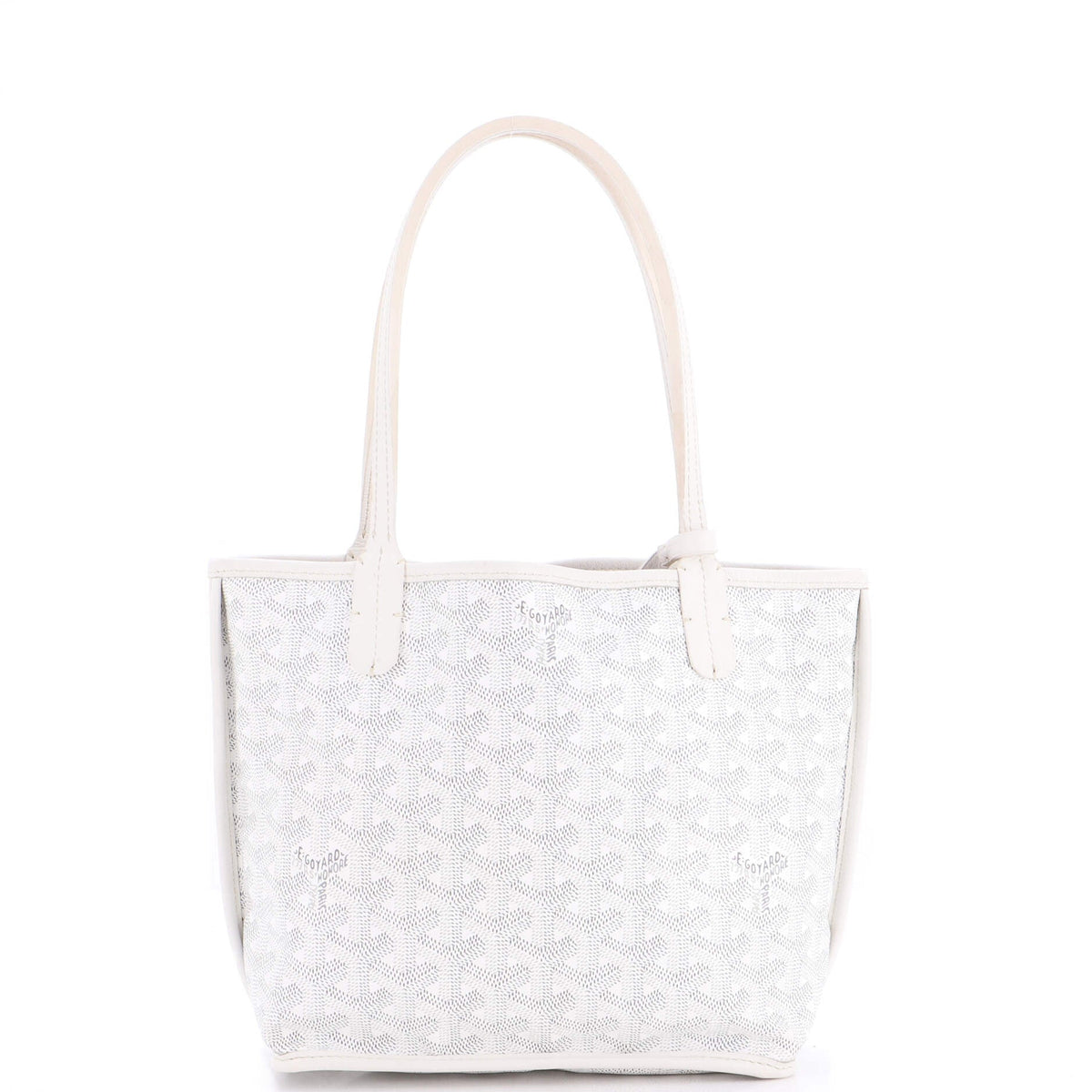 Anjou Reversible Tote Coated Canvas Mini