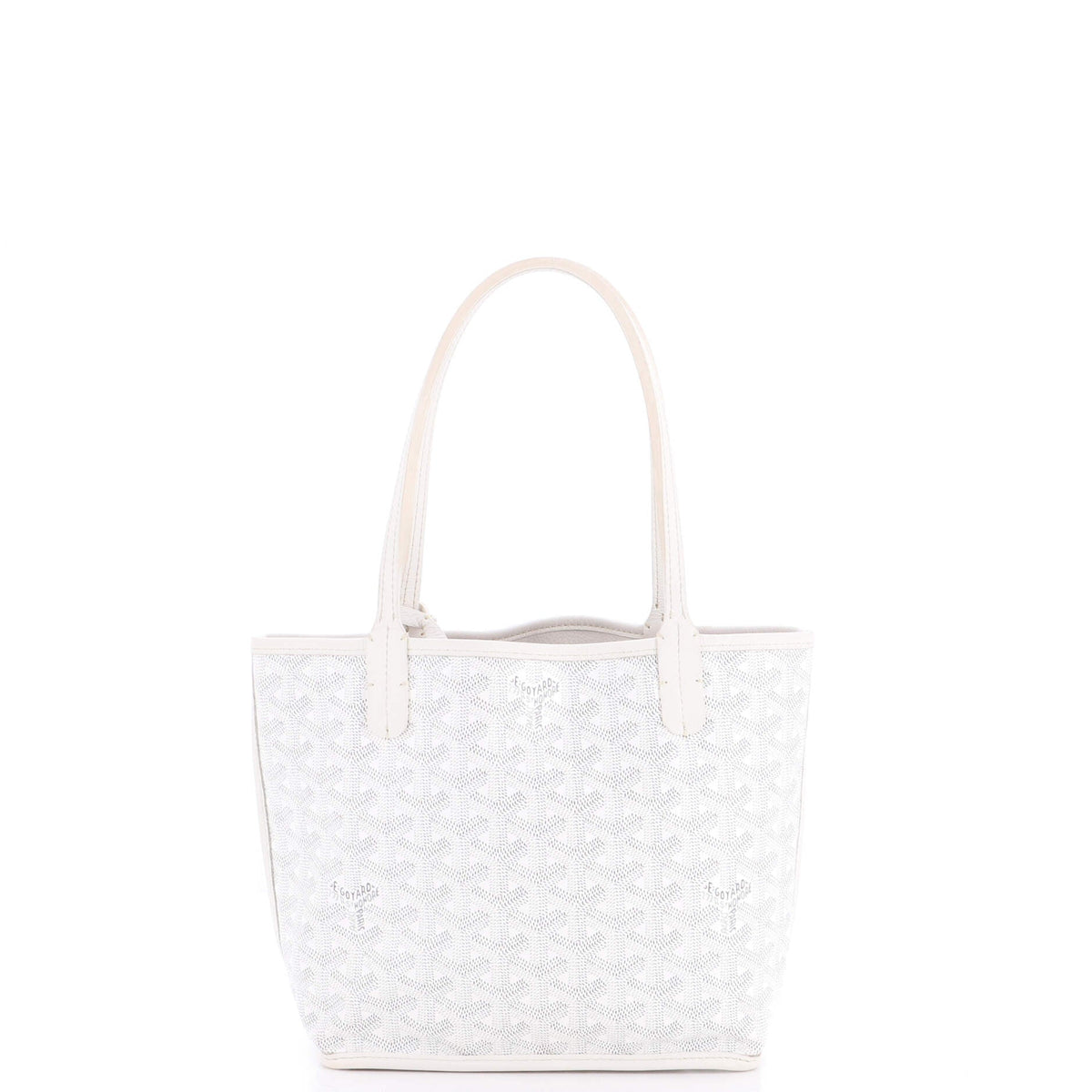 Anjou Reversible Tote Coated Canvas Mini