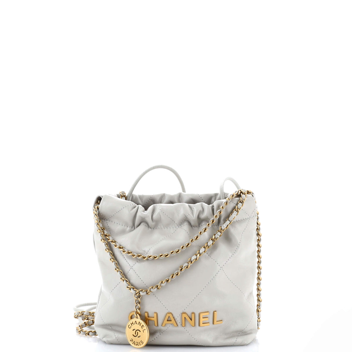 22 Chain Hobo Quilted Calfskin Mini