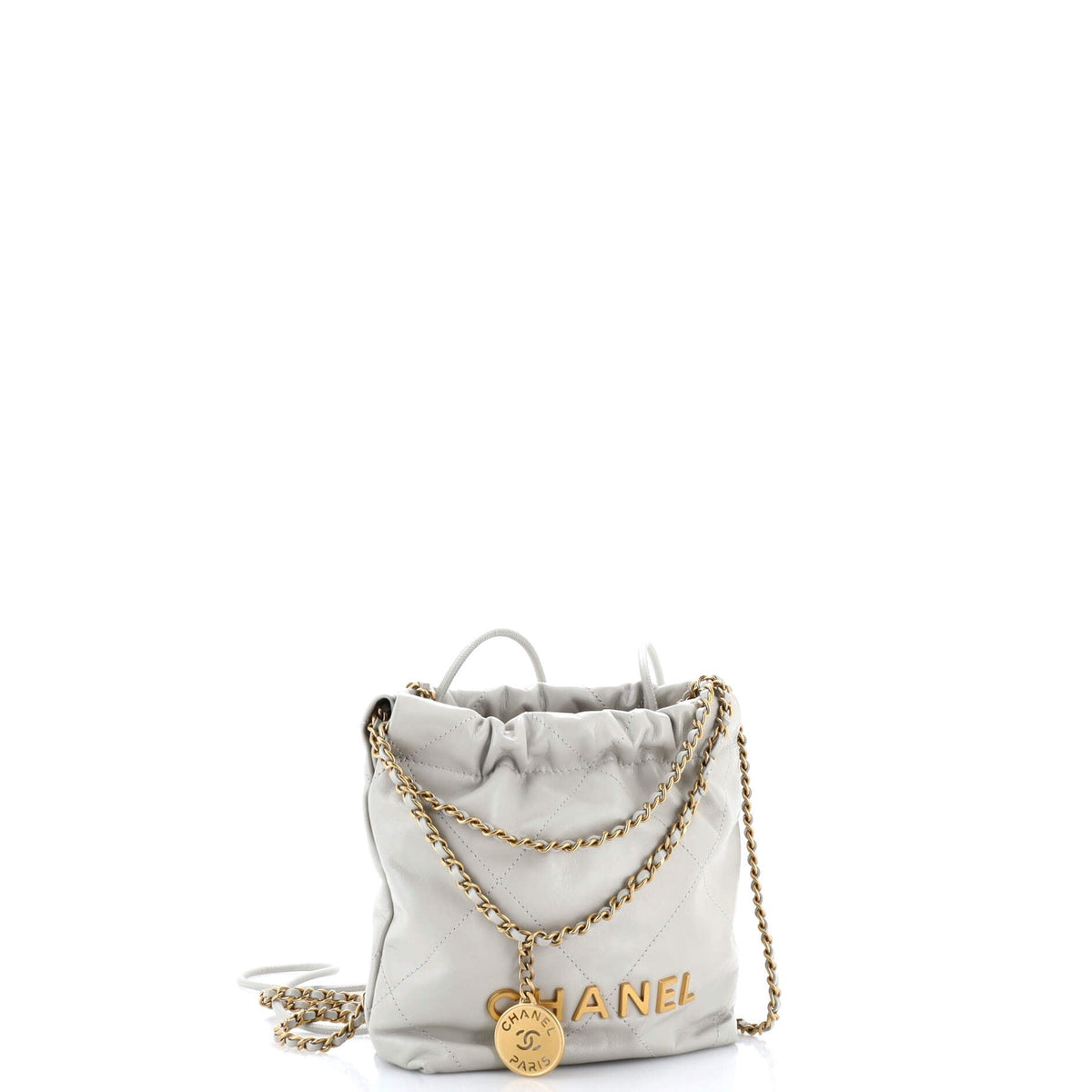 22 Chain Hobo Quilted Calfskin Mini