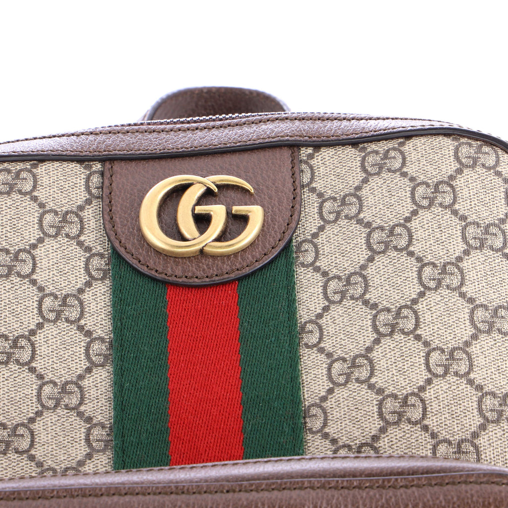 Ophidia Backpack GG Coated Canvas Medium