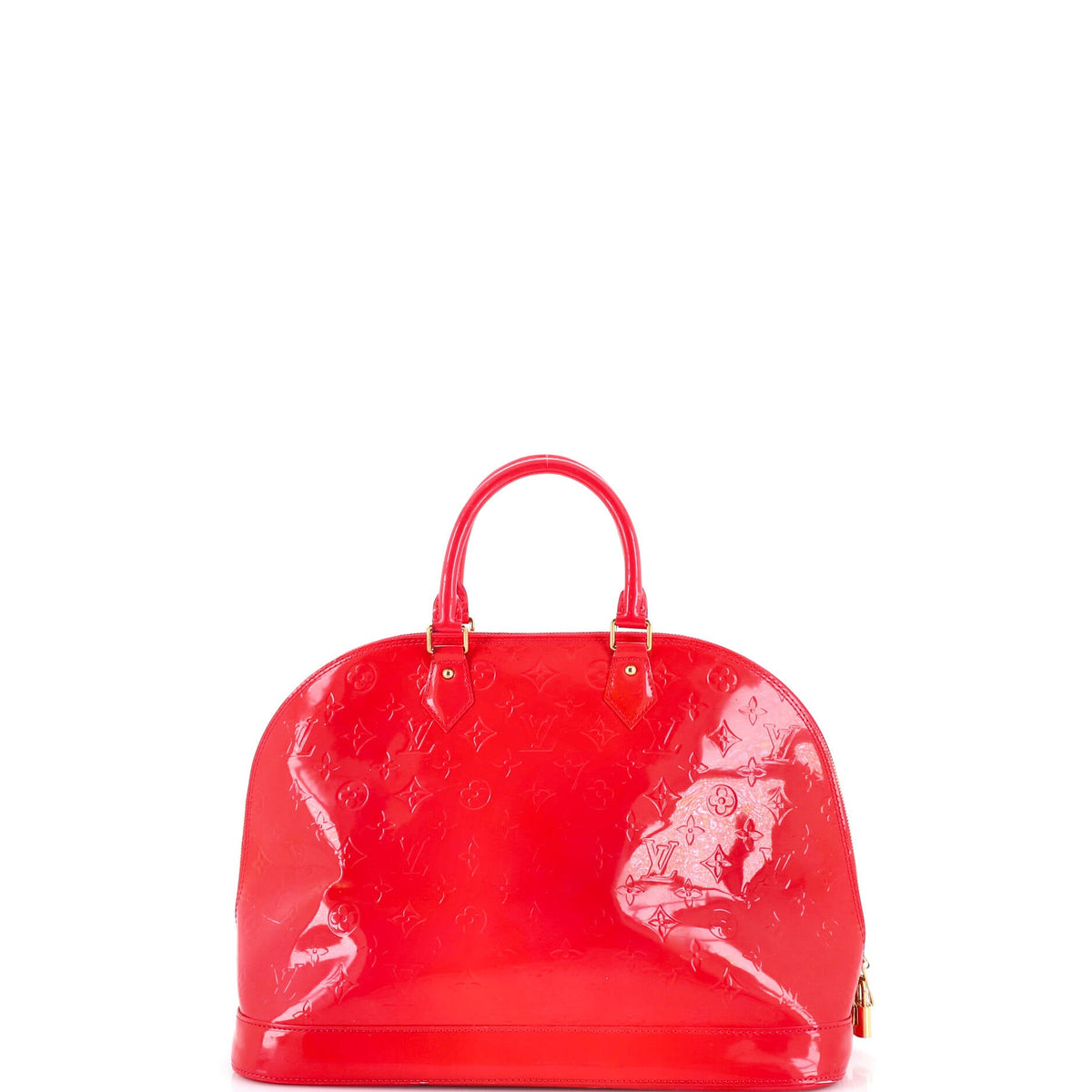 Alma Handbag Monogram Vernis GM
