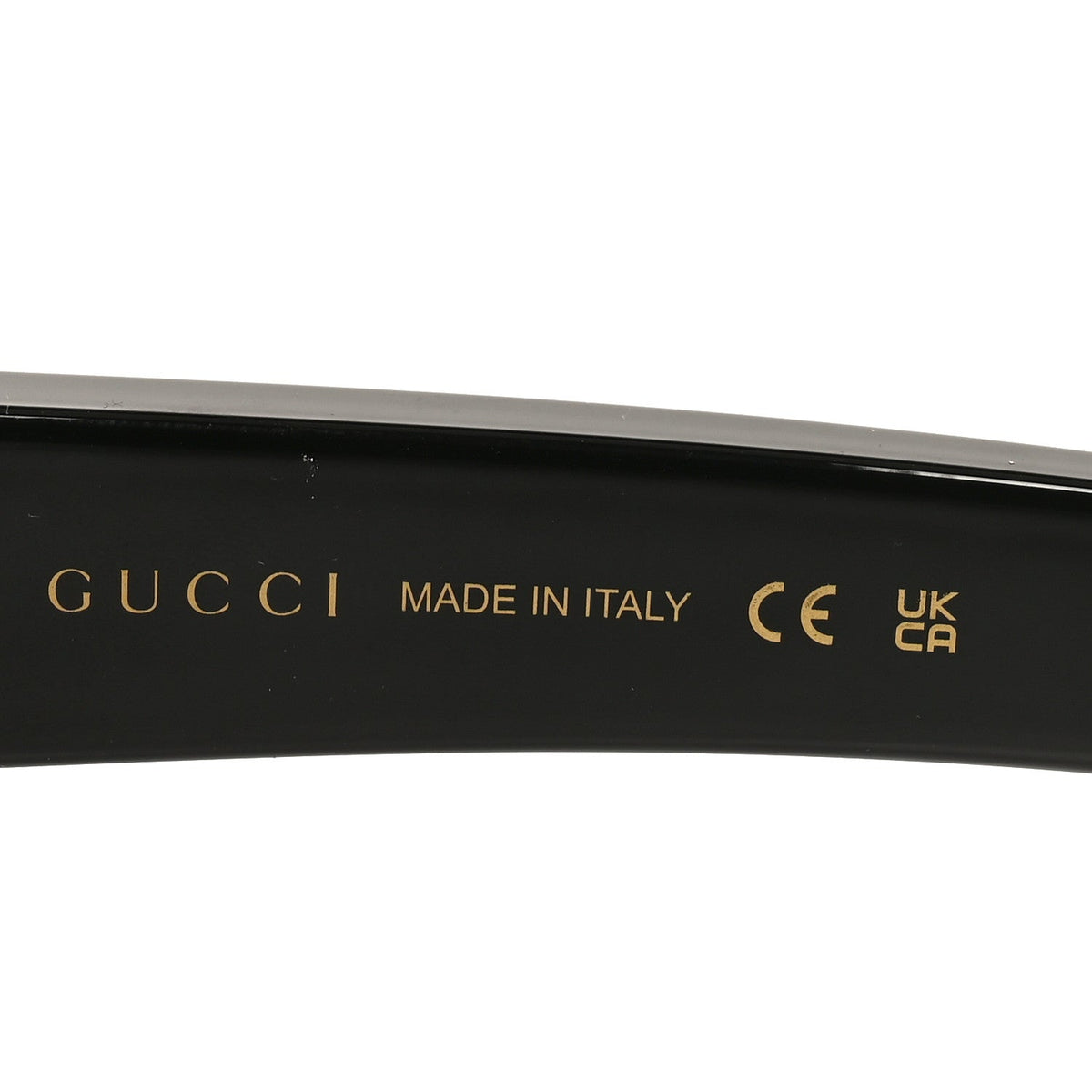 Metal Mask Shaped Frame Sunglasses GG1637S Black