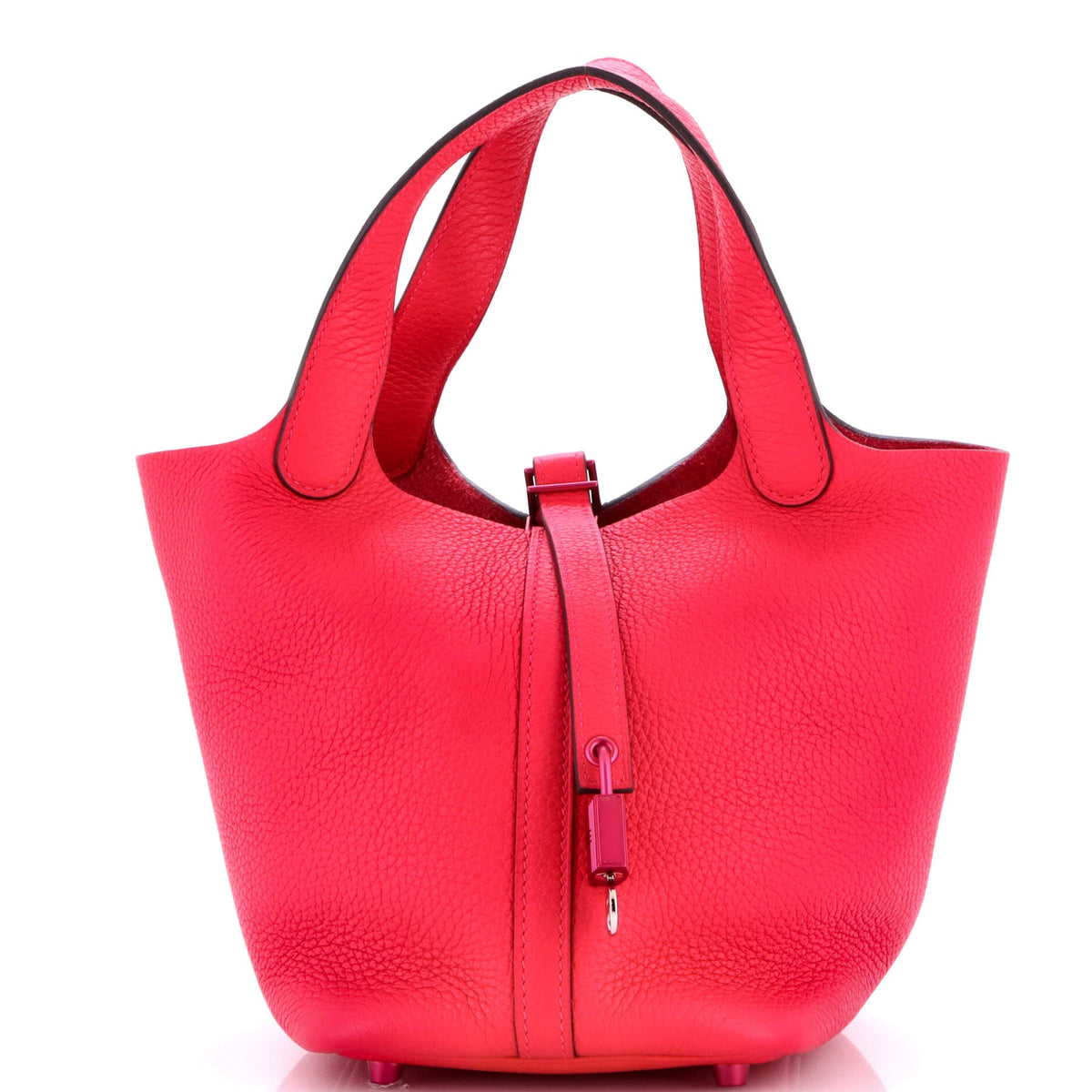 Monochrome Picotin Lock Bag Clemence PM