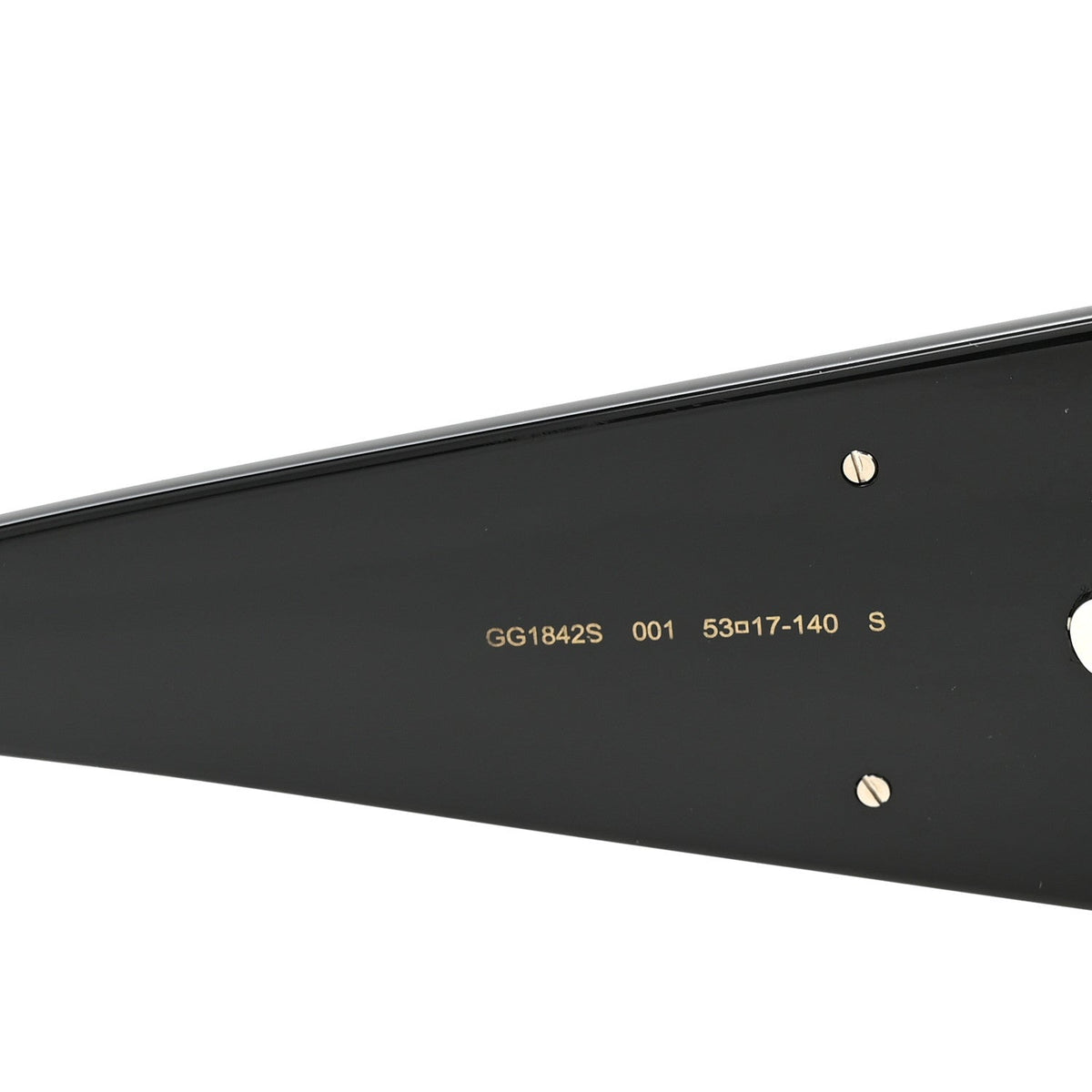 Acetate Square Frame Sunglasses GG1842S Black