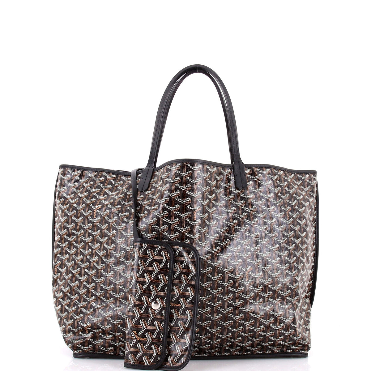 Anjou Reversible Tote Coated Canvas GM