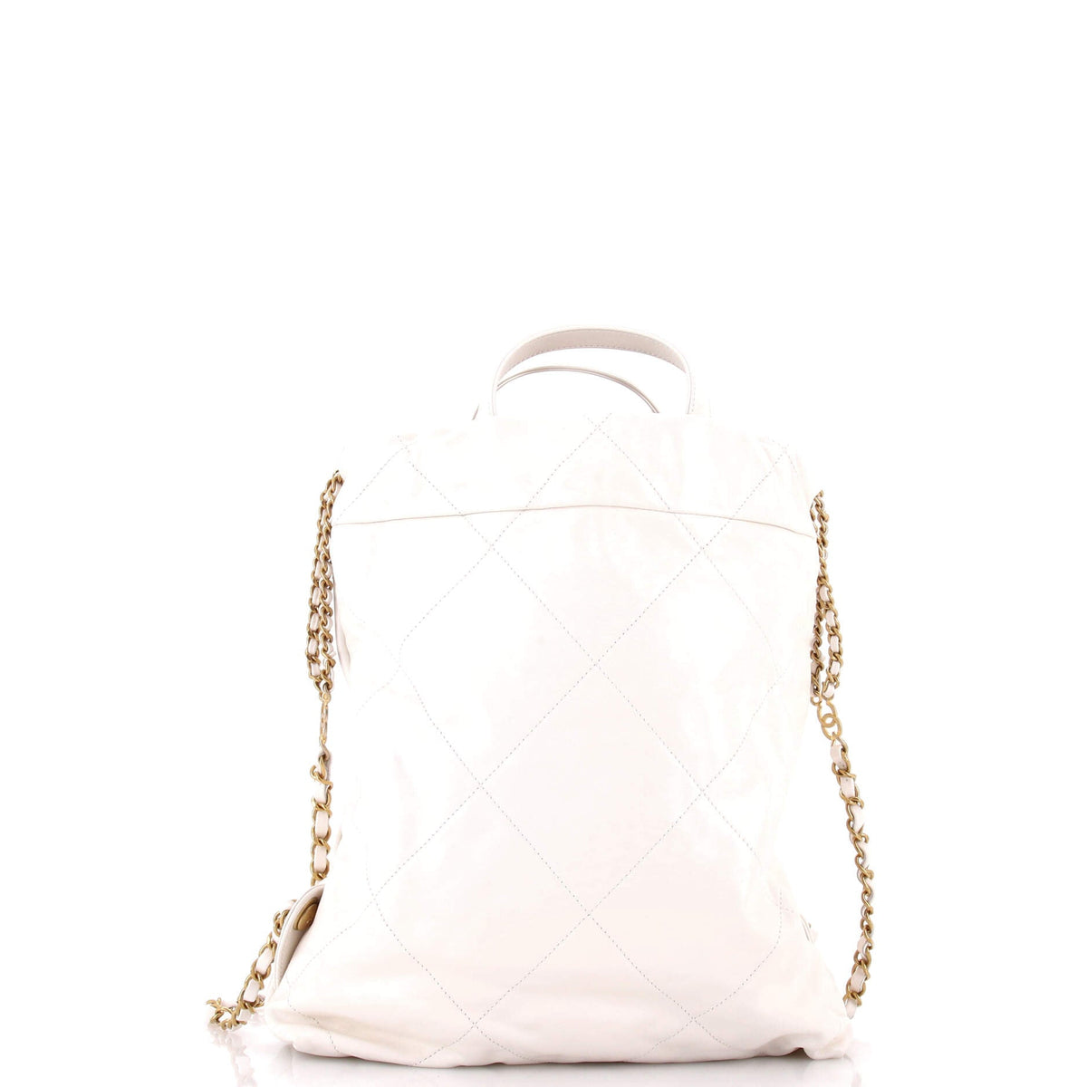 22 Chain Backpack Quilted Calfskin Medium