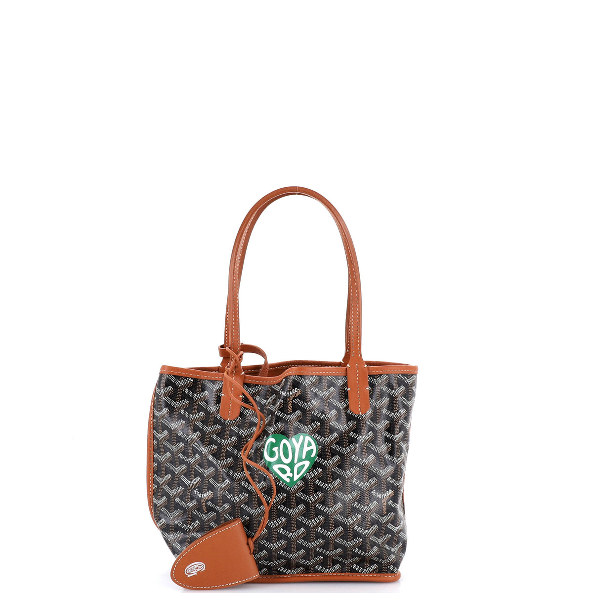 Anjou Reversible Tote Printed Coated Canvas Mini